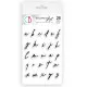 Clear Stamps - Muse Lowercase Alphabet