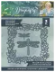 Metal Die - Dancing Dragonfly Water Lily Frame