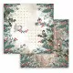Stamperia 2-seitiges 12x12 Designpapier - Romantic Christmas Bir