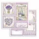 Stamperia 2-seitiges 12x12 Designpapier - Provence Cards