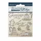Stamperia Decorative Chips - Classic Christmas