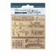 Stamperia Decorative Chips - Casa Granada Quotes