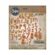 Thinlits Die - Alphanumeric Cutout Lower