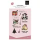 Vaessen Creative - Clear Stamps - Jolly Mail Collection - Panda Claus