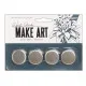 Wendy Vecchi Make Art Stay-tion Magnete