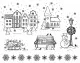 Clear Stamps - Weihnachtsstadt