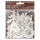 Stamperia Art Paper Shapes Laser Cut - Christmas