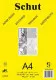 Schut Skizzenpapier A4 Block Gelb