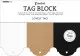 Studio Light Tag Block - Essentials Nr. 5
