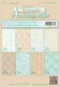LeCrea Designpapier Set - türkis-grün-beige