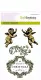 Clear Stamps - Engel Ornament Label