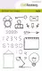 Clear Stamps - Bullet Journal - Bilder-Dig.Ziffern