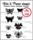 Clear Stamps Bits and Pieces - Nr. 156 - Mini Butterflies 7 + 8