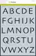CraftEmotions Mask Stencil - Alphabet Großbuchstaben Skia