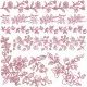Prima Decor 12x12 Clear Stamps - Bold Branches