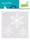 Lawn Fawn 6x6 Stencil - Snowflake Trio