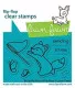 Lawn Fawn Clear Stamps - Butterfly Kisses Flip-Flop