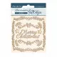 Stamperia Decorative Chips - Pink Christmas Frames