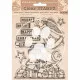 Stamperia Clear Stamps - Christmas Patchwork