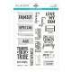 Spellbinders Clear Stamps - Turn the Page - Family & Friends by Esther Glas