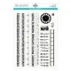 Spellbinders Clear Stamps - Turn the Page - Keepsake Strips by Esther Glas