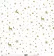Designpapier 12x12 Sternenlicht - Hirsch, Sterne gold