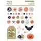 Simple Stories Decorative Brads - Frightful Fun