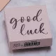 May and Berry Holzstempel - good luck