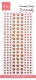 Decoration Enamel Dots - Burgundy