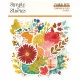 Floral Bits & Pieces Die-Cuts - Pumpkins & Plaid