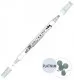 Clean Color Dot Stift - Platinum