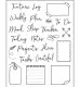 Clear Stamps - Bujo Kalender Notes, Tracker und Co.