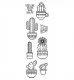 Clear Stamps Set - Succulents