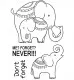 Clear Stamps - Elephant Love