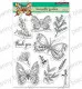 Clear Stamps - Butterfly Garden