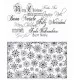 Clear Stamps - Weihnachtshintergrund und Schrift