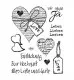 Clear Stamps - Hochzeit II