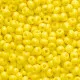 Rocailles opak, gelb