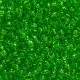 Rocailles transparent grün