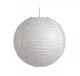 Lampion rund 40cm, weiß