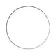 Drahtring weiss, 25 cm