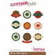CottageCutz Dies - Retro Tag Toppers