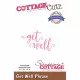 CottageCutz Die - Get well