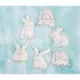 Shabby Chic Treasures Resin - Rabbits
