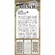 Tim Holtz Mini Layered Stencil Set 6