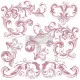 Re-Design 12x12 Decor Clear Stamps - Elegant Scrolls