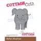 Cottage Cutz Die - Safari Elephanz