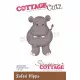 Cottage Cutz Die - Safari Hippo