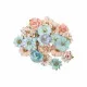 Mulberry Paper Flowers - Christmas Lights Christmas Sparkle