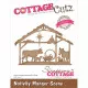 Cottage Cutz Elites Die - Nativity Manger Scene